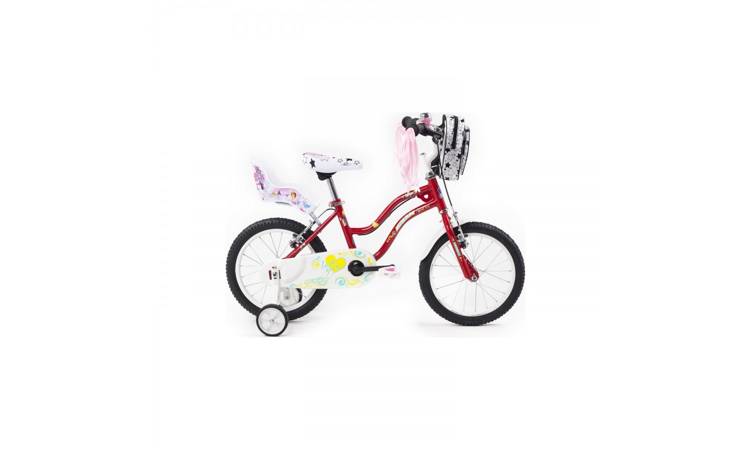 Bisan Kds 2100 Çocuk Bisikleti 16 Jant (Kırmızı)