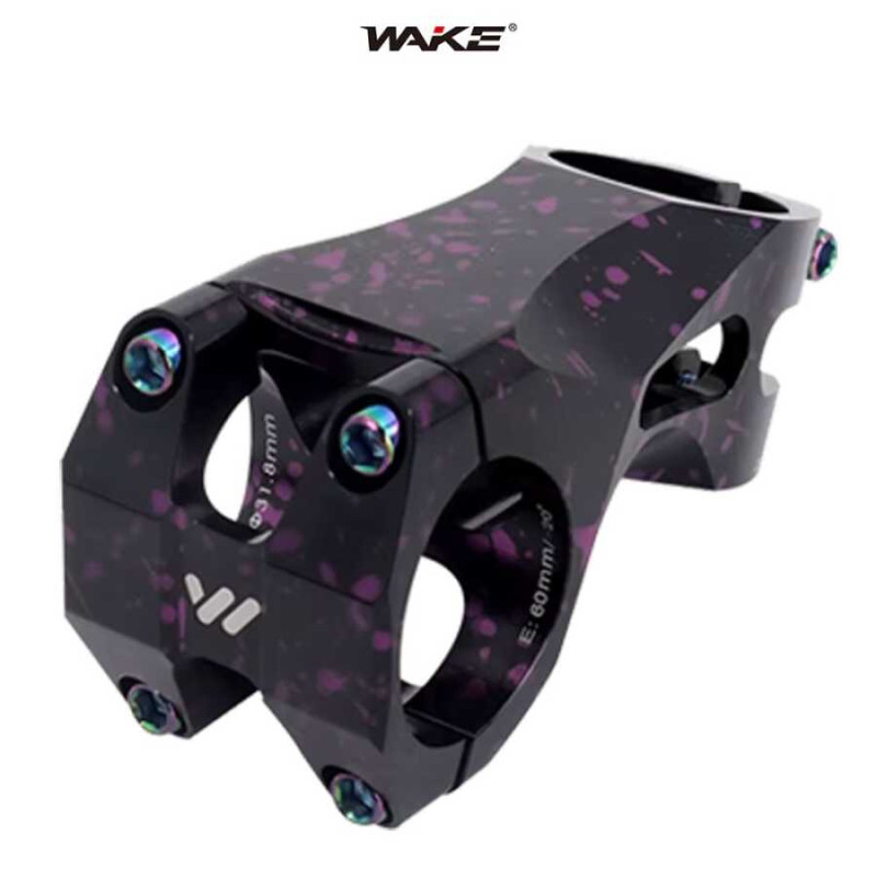 Wake Gidon Boğazı Alüminyum 60mm 20 Derece (Siyah-...