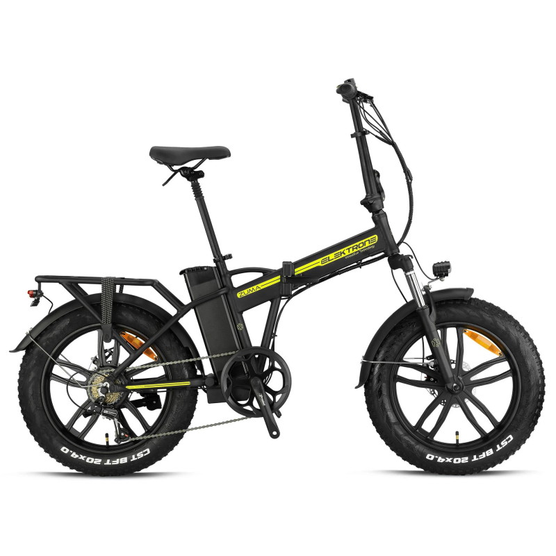 Elektrone Zuma Elektrikli Bisiklet (Mat Siyah-Sar�...