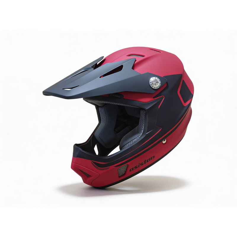 Fullface Kask Asistan KS-05 Kırmızı