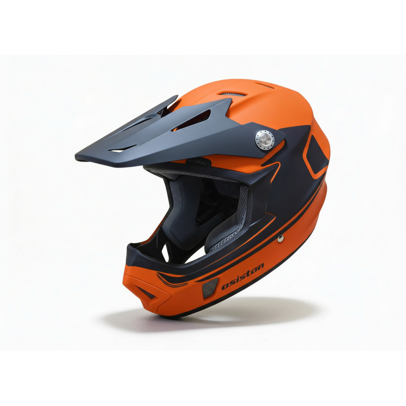 Fullface Kask Asistan KS-05 Turuncu