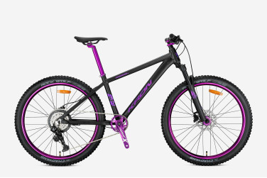 Kron Rebel 27.5 Jant Dağ Bisikleti (Mat Siyah-Mor)