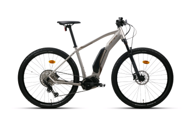 Carraro Kifuka E7 29 Jant Elektrikli Bisiklet (Nikel Gri-Kahve-Siyah)