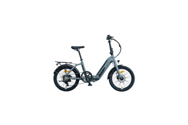 Loop Urban 20 Jant Elektrikli Katlanır Bisiklet (Nardo Gri-Siyah-Sarı)