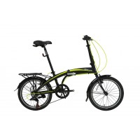 Bisan FX 3500 20 V Katlanır Bisiklet Tourney (Siyah-Sarı)