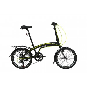 Bisan FX 3500 20 V Katlanır Bisiklet Tourney (Siy...