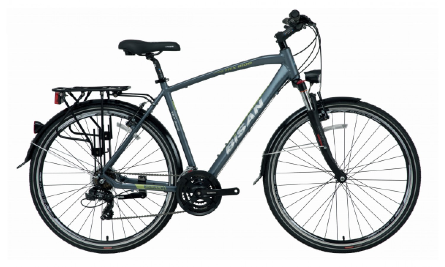 Bisan Trx 8100 City 28 V Trekking Bisiklet (Gri-Siyah)