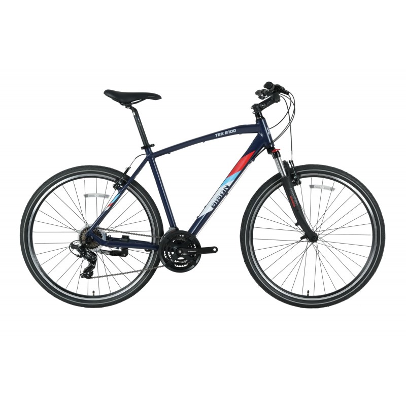Bisan Trx 8100 28 V Trekking Bisiklet (Mavi Yeşil...