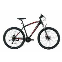 Bisan Mts 4600 27.5 Jant Md Dağ Bisikleti (Mat Siyah-Kırmızı)