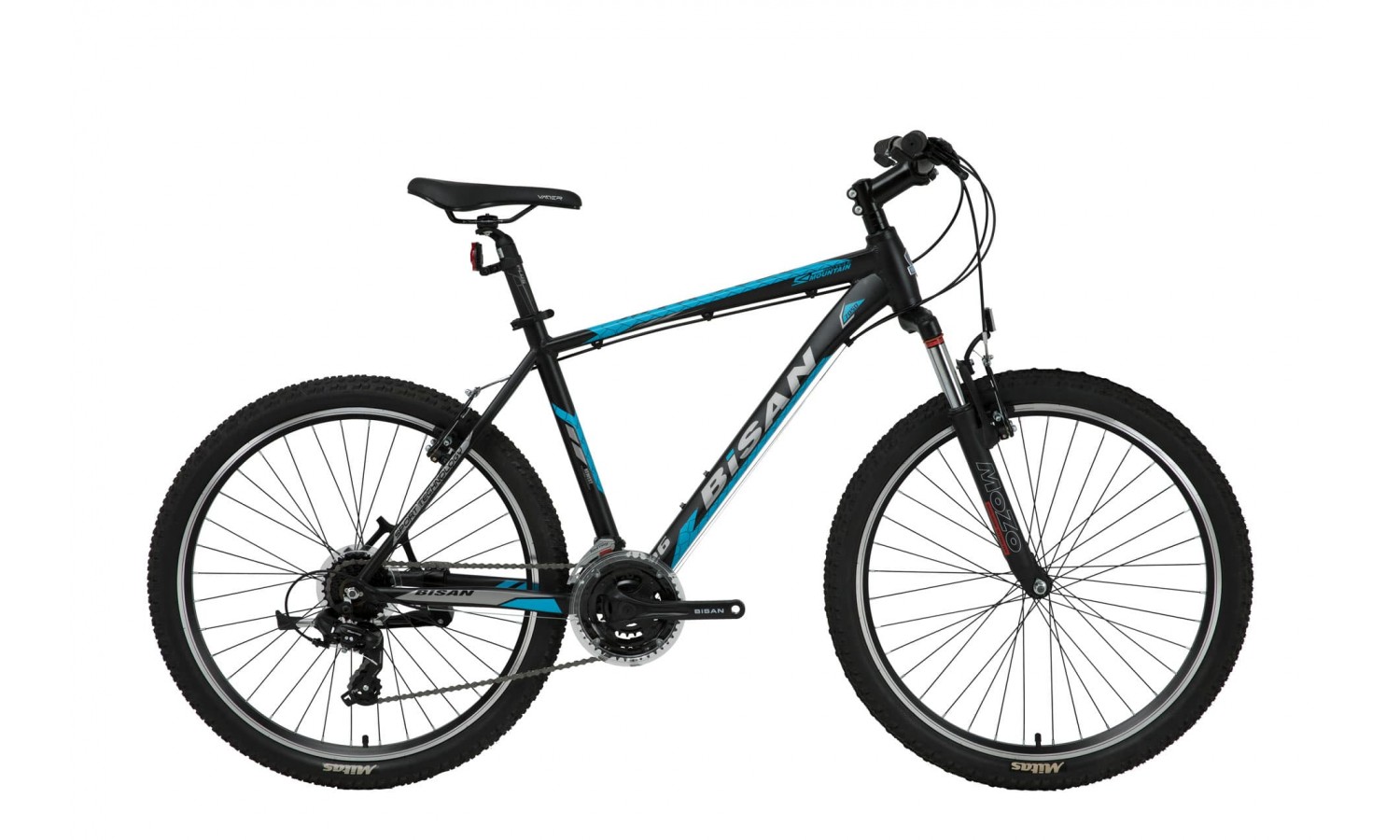 Bisan Mtx 7050 27.5 Jant V-Fren Dağ Bisikleti (Siyah-Mavi)