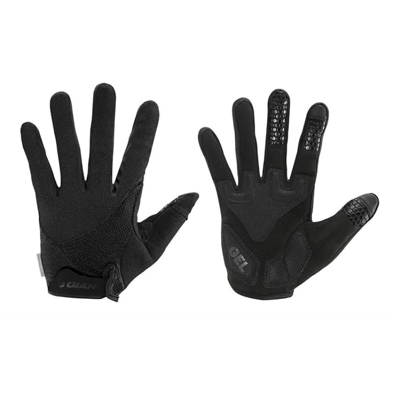 Eldiven Giant Streak Gel Uzun Parmak (Siyah) Xs