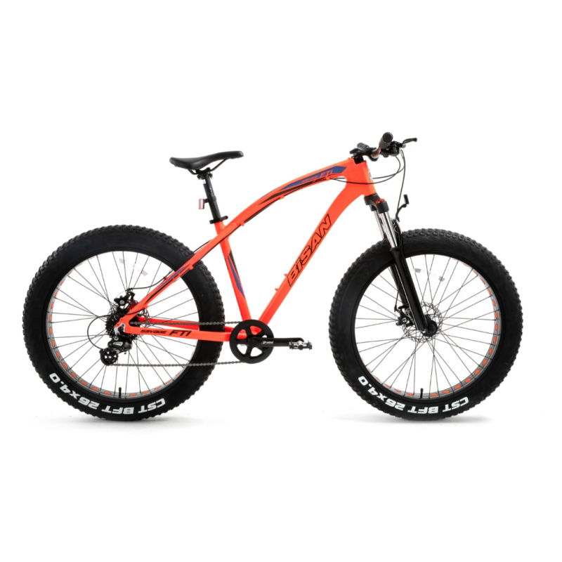 Bisan Savage Ft1 26 Jant Fatbike Deore (Neon Turun...