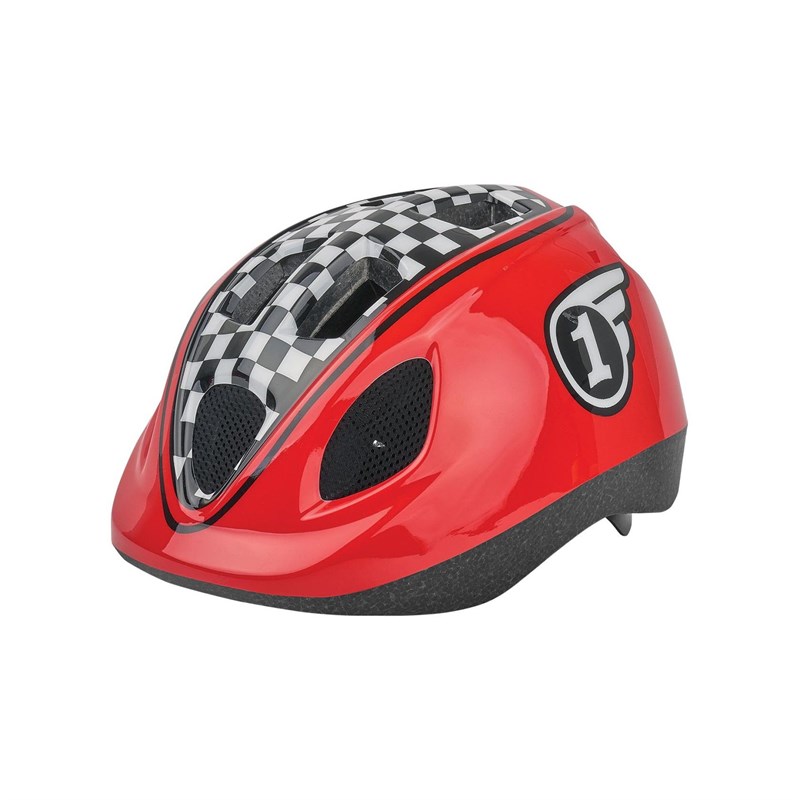 Kask Çocuk XS Kırmızı-Mavi Polisport