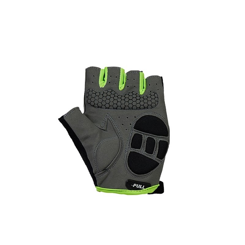 Eldiven Kısa Parmak  Asistan Cape Gl 400 Siyah-Yeşil