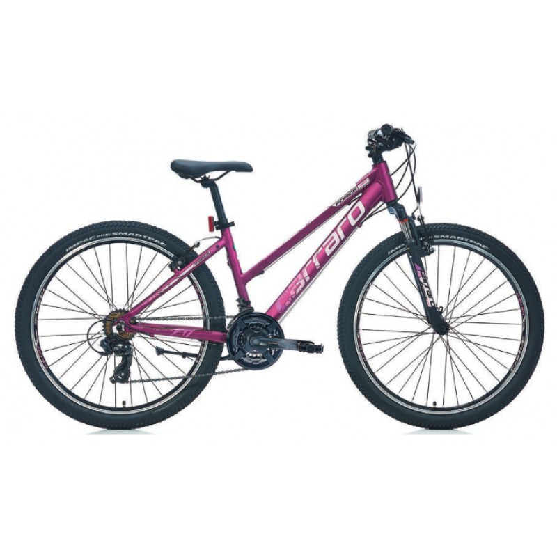 Carraro Force 601 26 Jant V Fren Dağ Bisikleti (Mat Mürdüm Pembe)