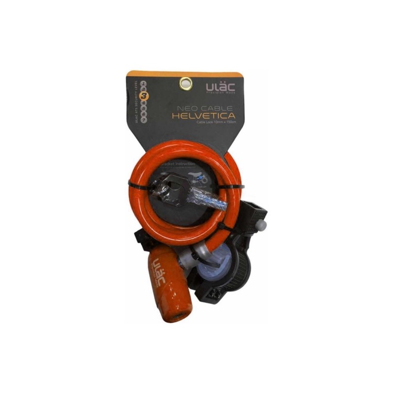 Kilit Ulac Helvetica Kırmızı 10x1500mm