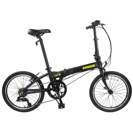 Dahon Hit D6 Katlanır Bisiklet (Siyah Sarı)