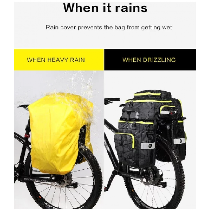 Tur Heybesi 75 Litre Forte Gt (Siyah Sarı)