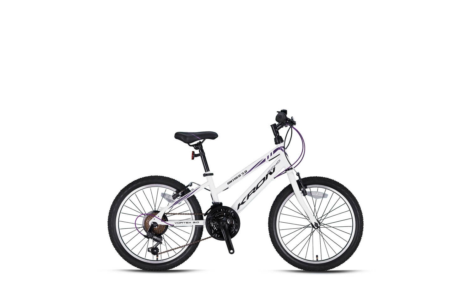 Kron Anthea 3.0 20 Jant V-Fren Çocuk Bisikleti (Beyaz-Mor)