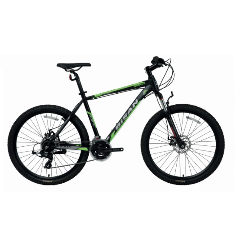 Bisan Mtx 7050 27.5 Jant Hd Dağ Bisikleti (Siyah-Yeşil)