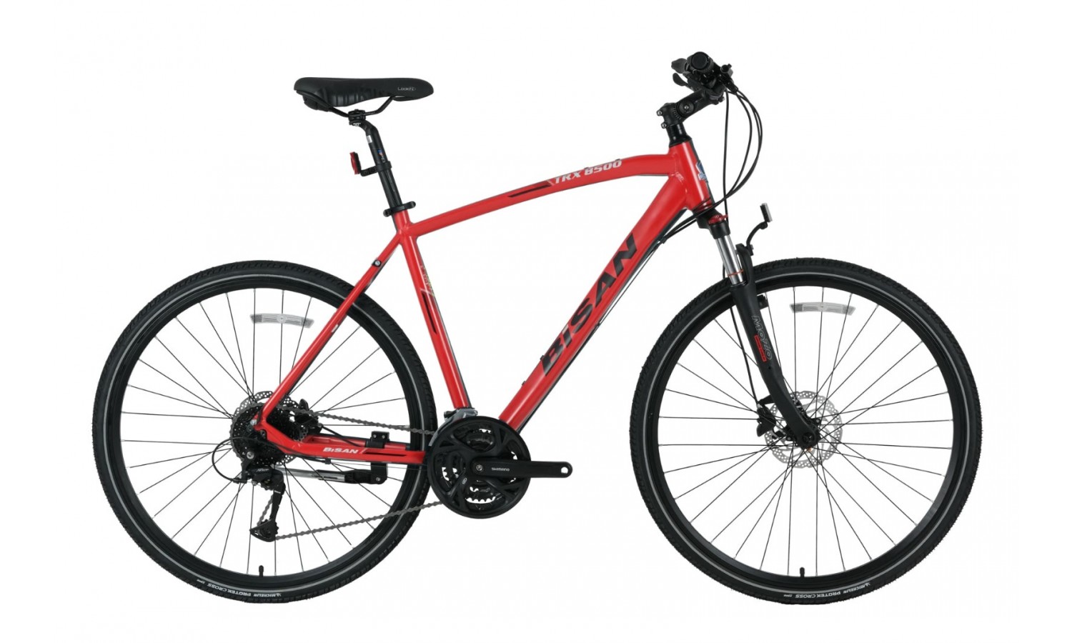 Bisan Trx 8500 28-Jant Hd Trekking Bisiklet (Kırmızı-Siyah)