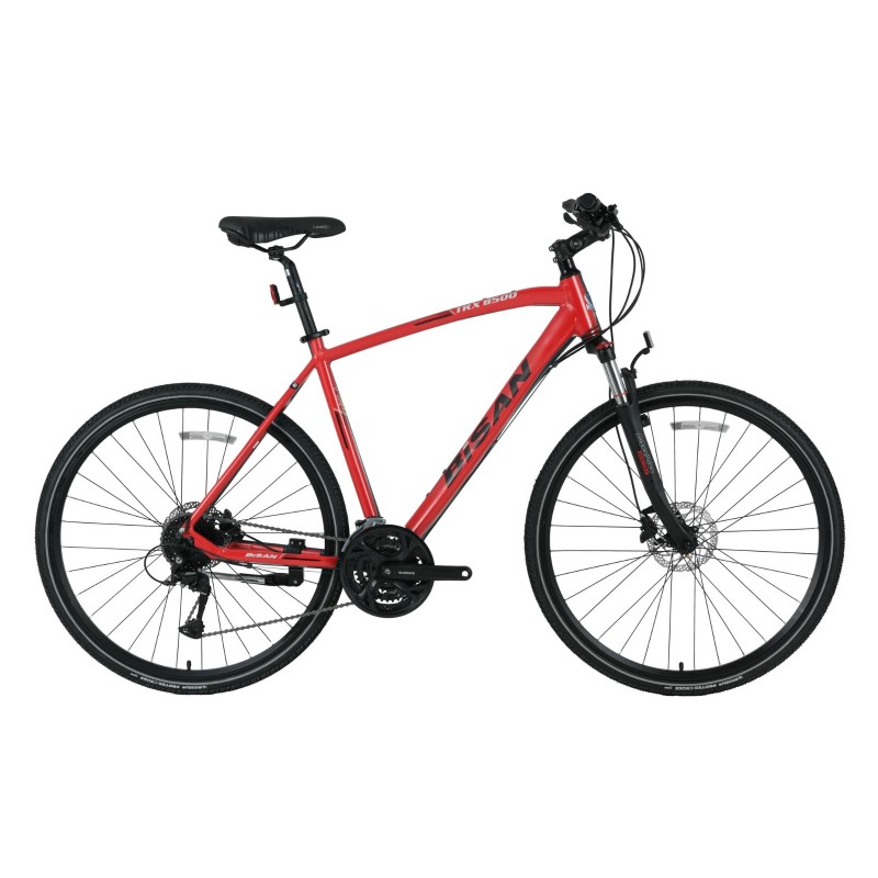 Bisan Trx 8500 28-Jant Hd Trekking Bisiklet (Kırmızı-Siyah)