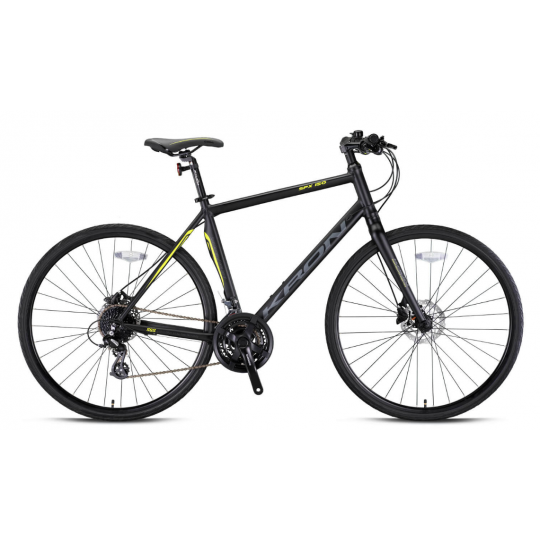 Kron Spx150 28-Jant Hd Trekking Bisiklet (Mat Siyah-Neon Sarı)