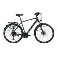 Bisan Trx 8500 City 28-Jant Hd Trekking Bisiklet (Parlak Gri-Sarı)