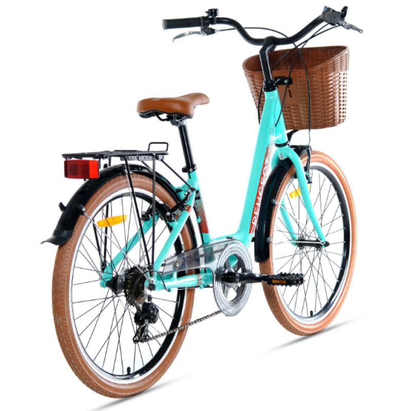 Peugeot C13 24 Jant V-Fren Şehir Bisikleti (Celeste)