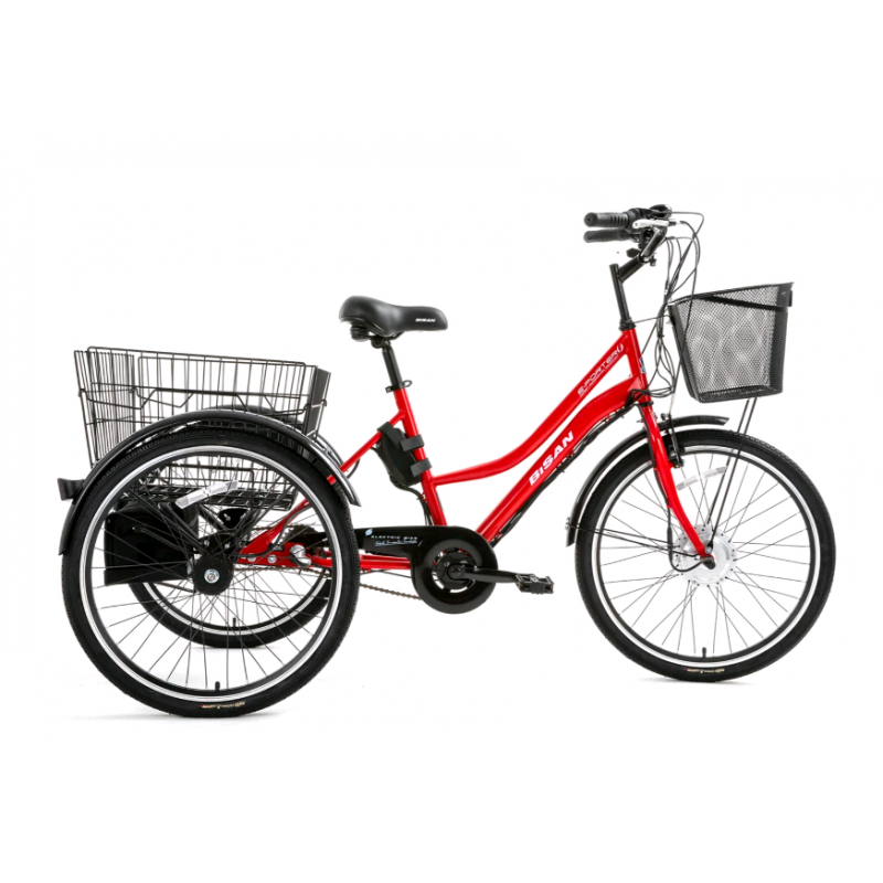 Bisan E-Porter Shimano Nexus 3 Elektrikli Kargo Bi...