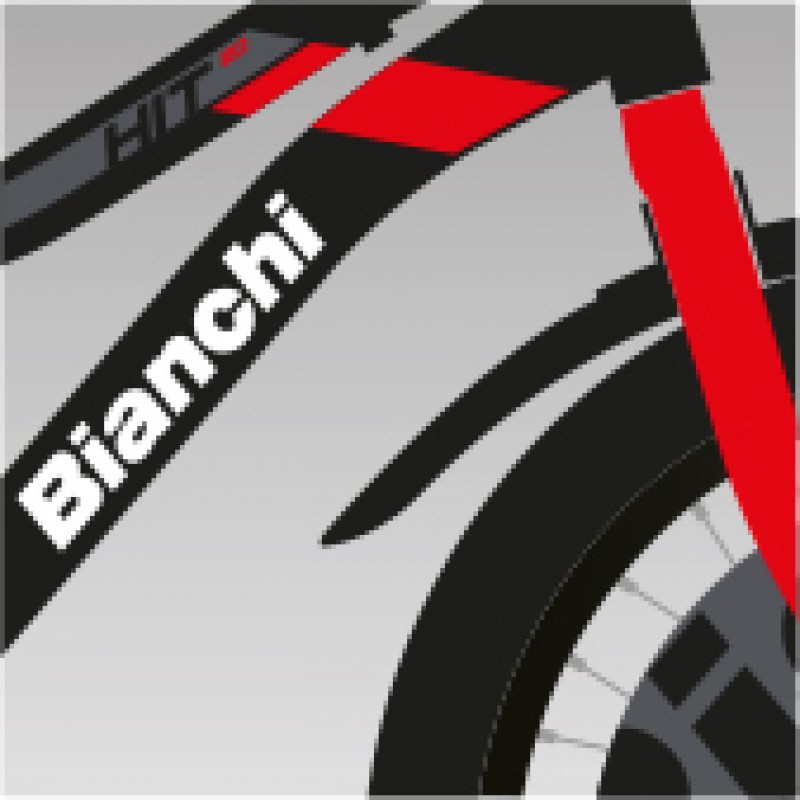 Bianchi Hit 20 Jant Çocuk Bisikleti (Mat Siyah Kırmızı Gri)
