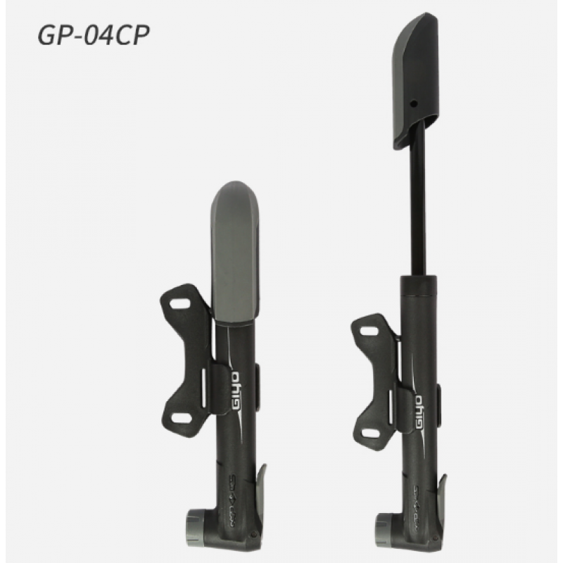 Giyo Gp-41CP Mini Bisiklet Pompası Basınç Göstergeli Clever Valve