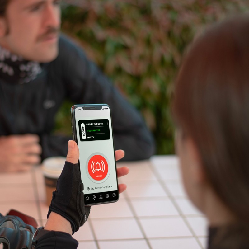 Bisiklet Alarm ve Takip Sistemi Knog Scout (Apple Uyumlu)