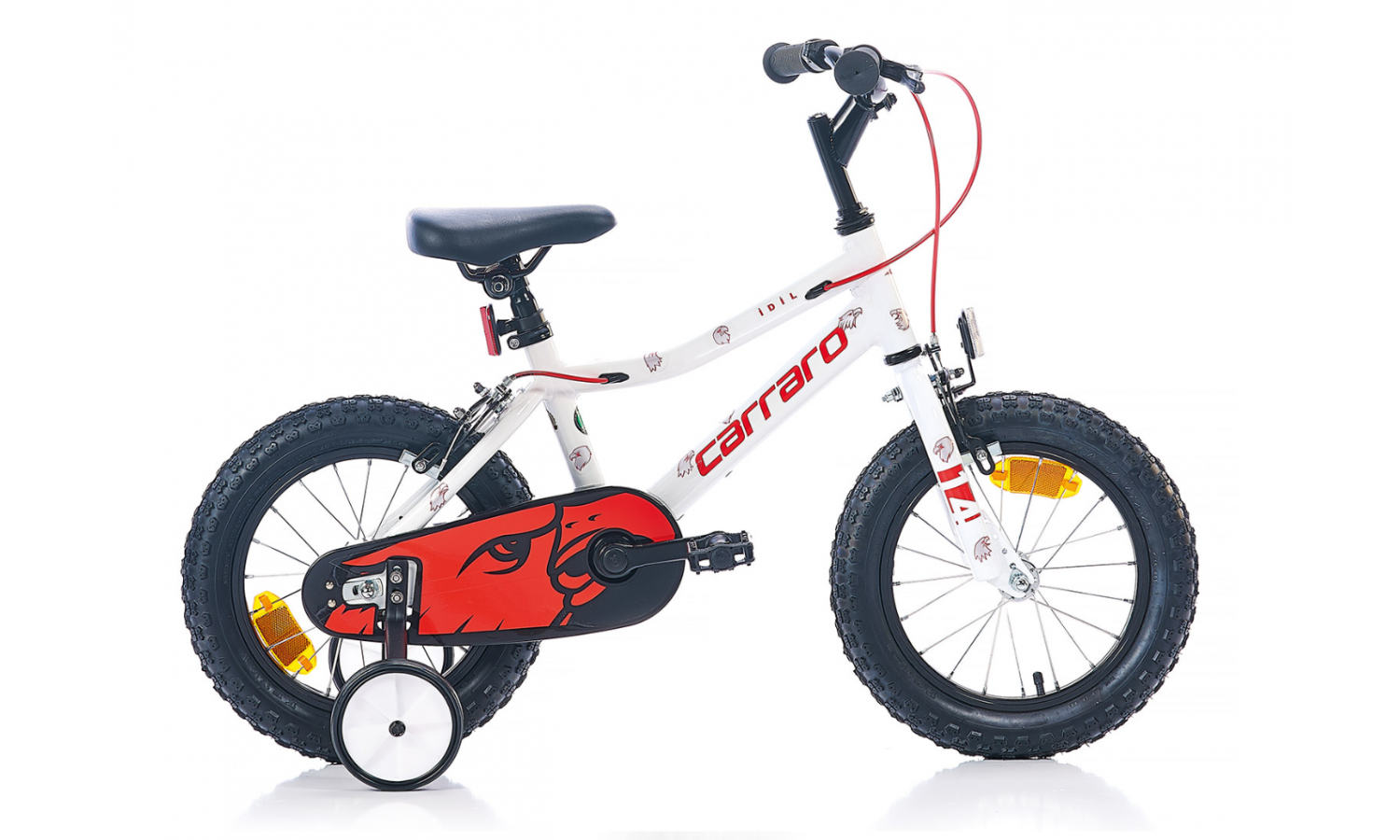 Carraro Red Eagle 14 Jant V Fren Çocuk Bisikleti (Kırmızı Siyah)