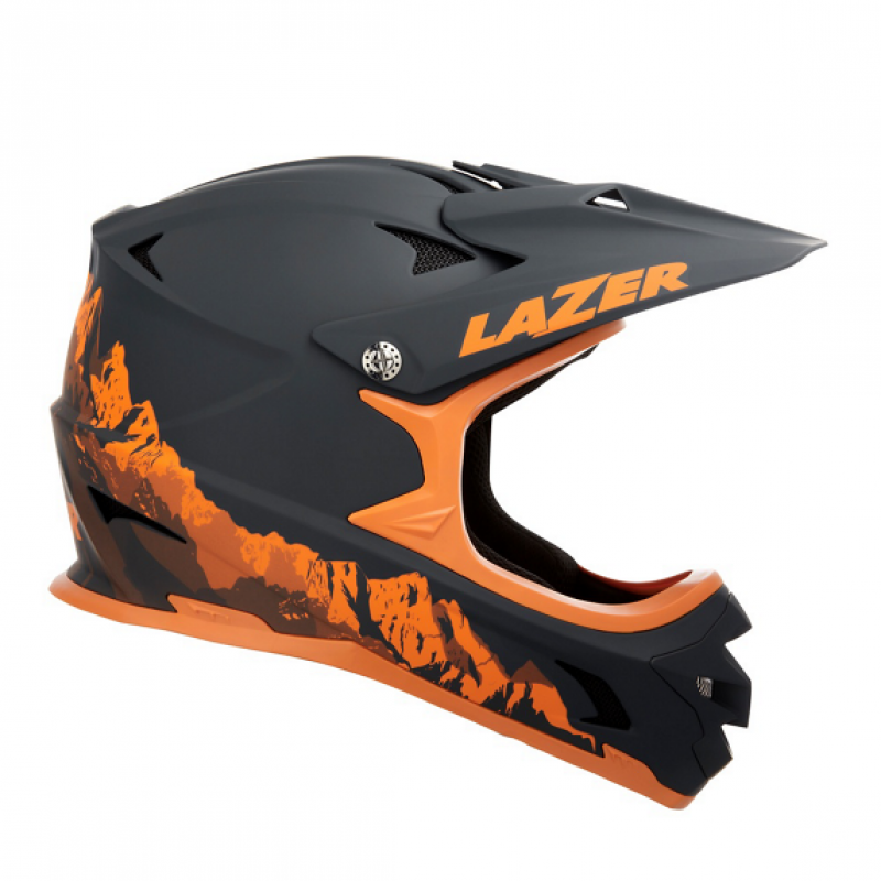 Lazer Kask Phoenix+CE-CPSC Mat Cobalt Turuncu Fullface