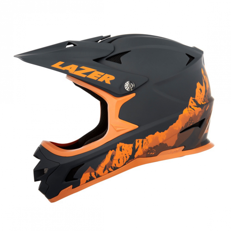 Lazer Kask Phoenix+CE-CPSC Mat Cobalt Turuncu Fullface