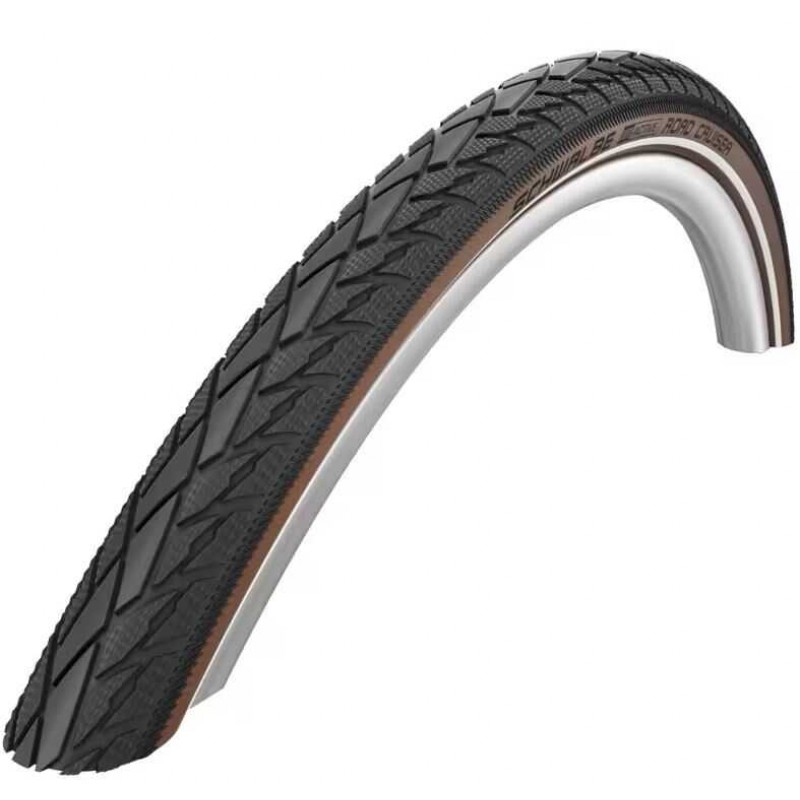 Dış Lastik Zırhlı Schwalbe Road Cruiser 700x40 Siyah Kahverengi