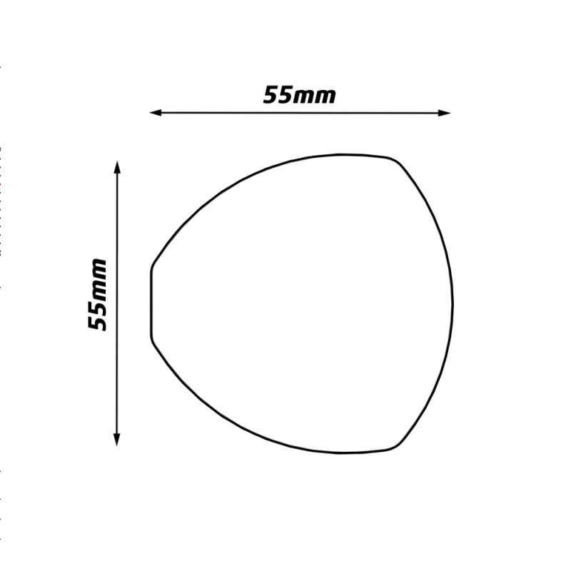 Zefal Spin 25 Gidon Bağlantılı Yol Bisikleti Aynası