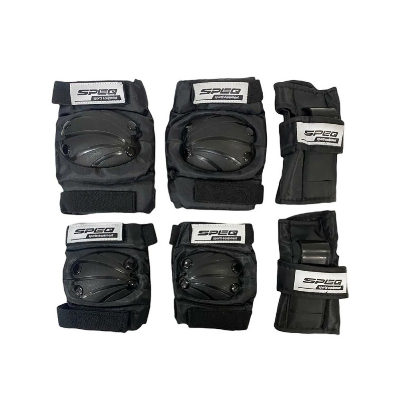 Dizlik Dirseklik Bileklik Seti Çocuk Siyah