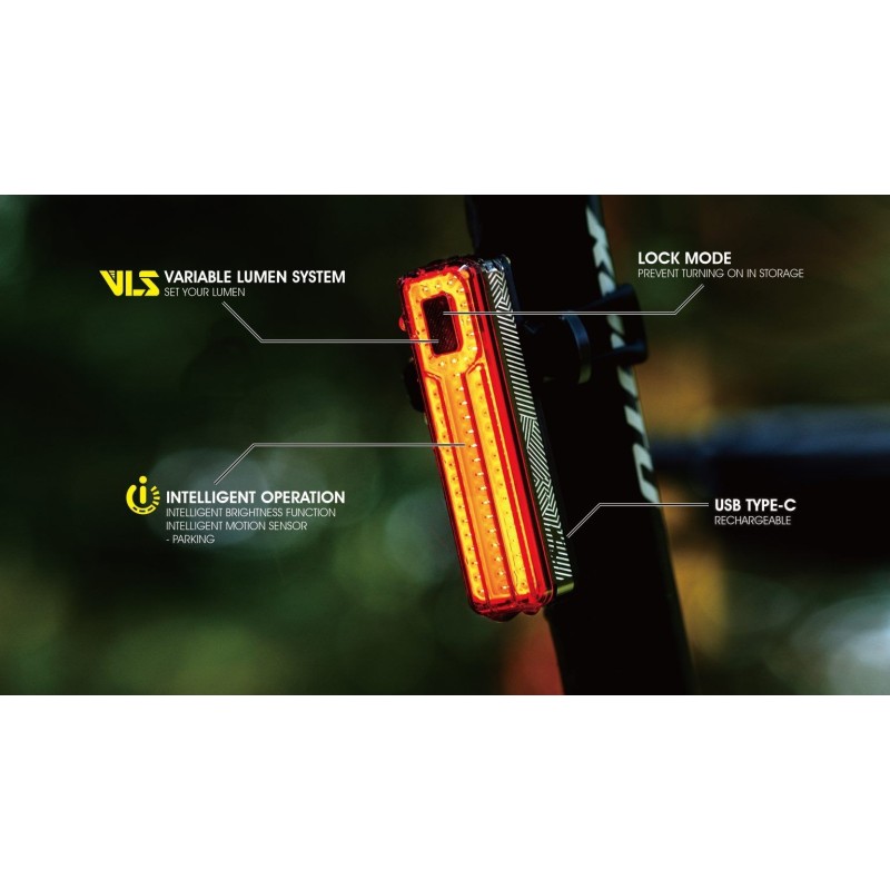 Arka Stop Moon Helix Max 250 Lm Usb