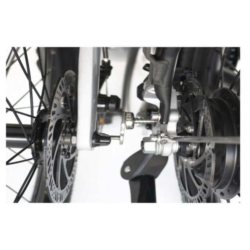 Alba Fold X Step Thru Katlanır Elektrikli Bisiklet (Antrasit) Md