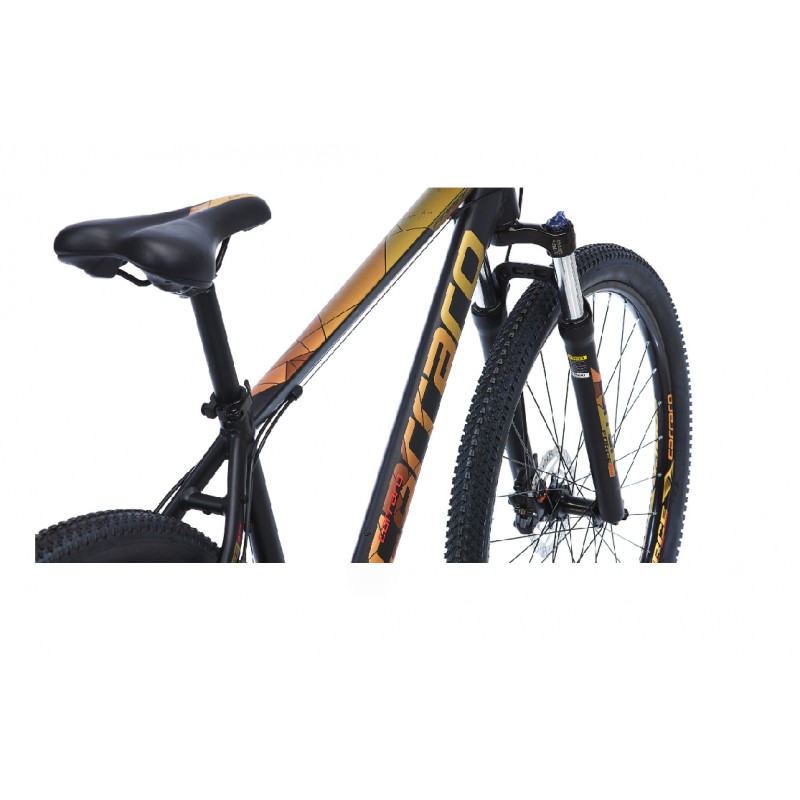 Carraro Force 970 29 Jant Hd Dağ Bisikleti (Mat Siyah-Altın-Bakır)