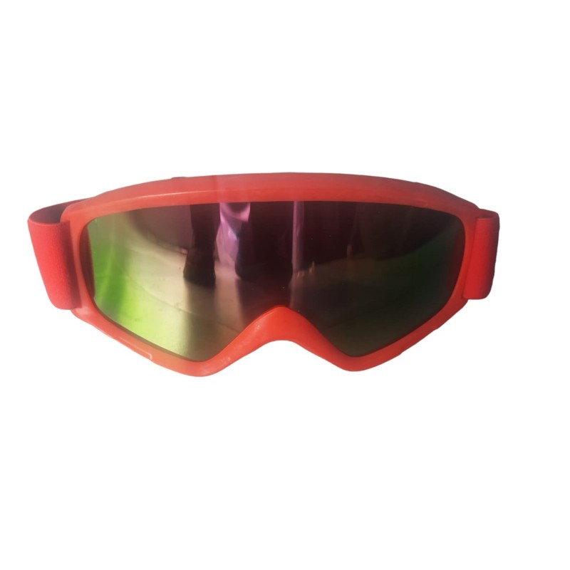 Enduro Bisiklet Gözlüğü Kırmızı Polarize 