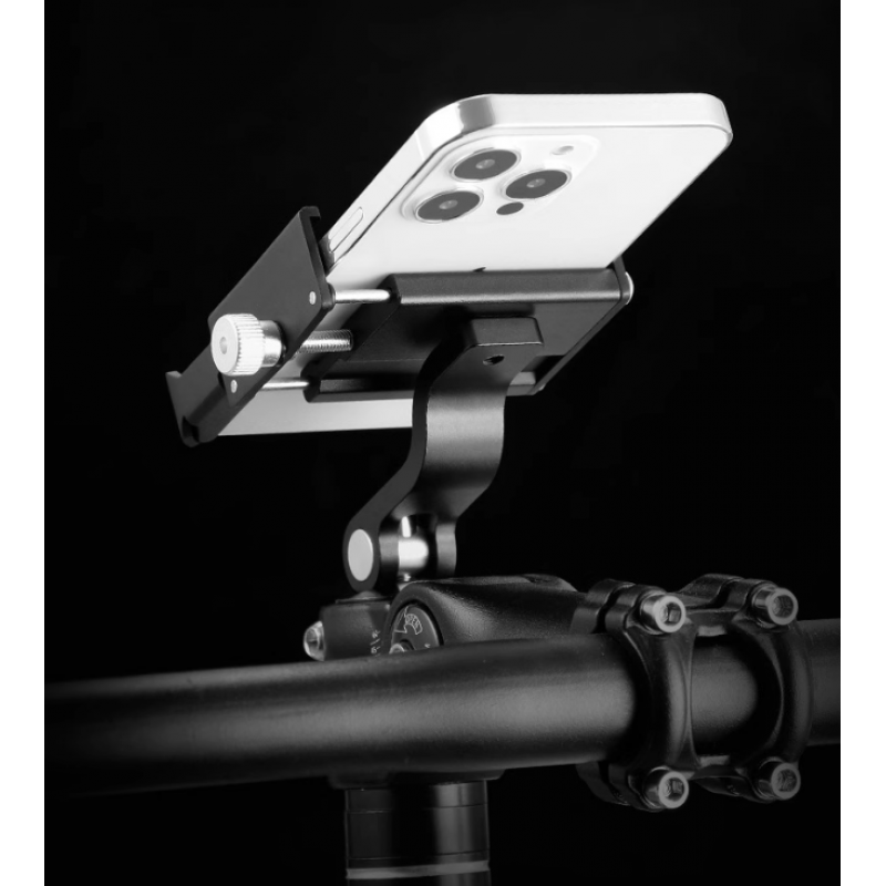 Telefon Tutucu Alüminyum Açı Ayarlı (Furç Kapağı Monteli)