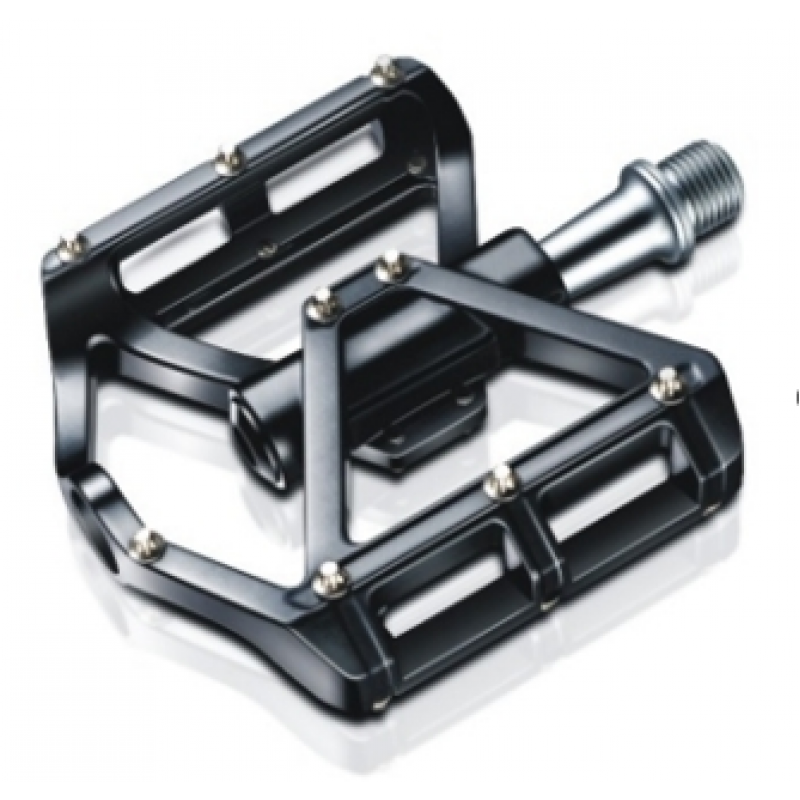 Platform Pedal HF-606 Alüminyum CNC CR-MO Mil Siyah Briviga