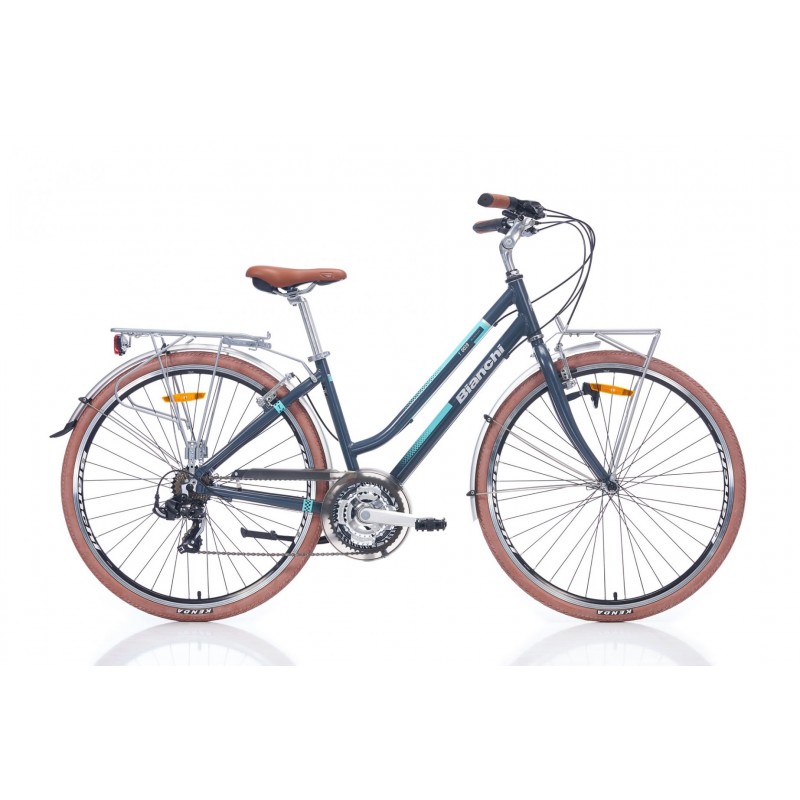 Bianchi T0019-L 28 Jant V Fren Şehir Bisikleti (Gri Lila)