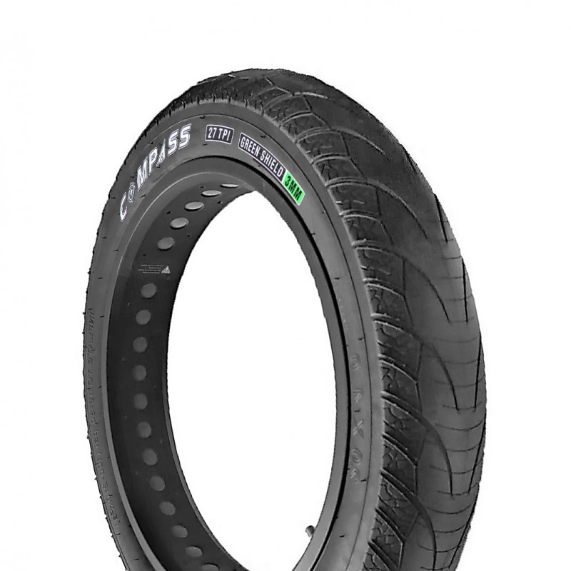 Dış Lastik - 20x4.0, 3mm Zırhlı, Compass W2117