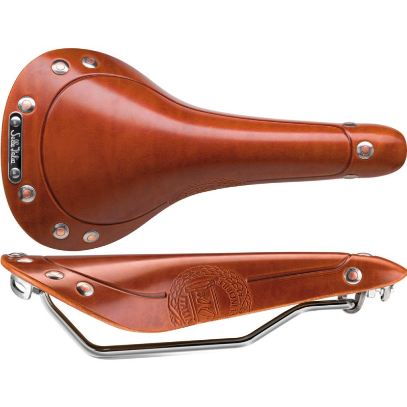 Selle Italia Storica Vintage Deri Sele Kahverengi