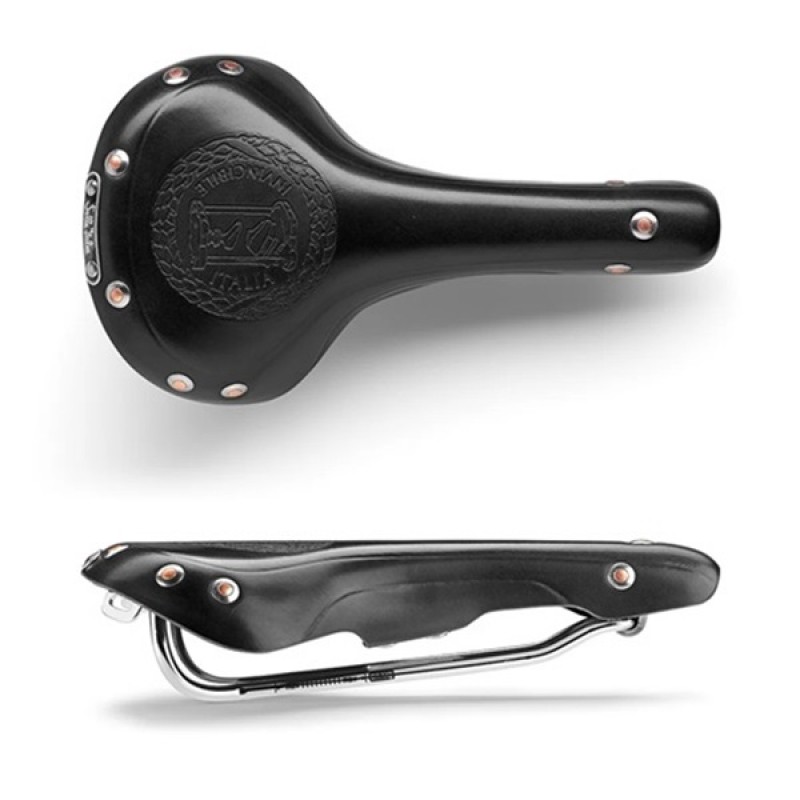 Selle Italia Mitica Vintage Deri Sele Siyah