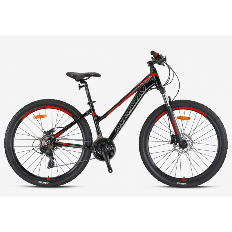 Kron Xc100 Lady 26 Jant Hd Dağ Bisikleti (Mat Füme Gri Sarı)